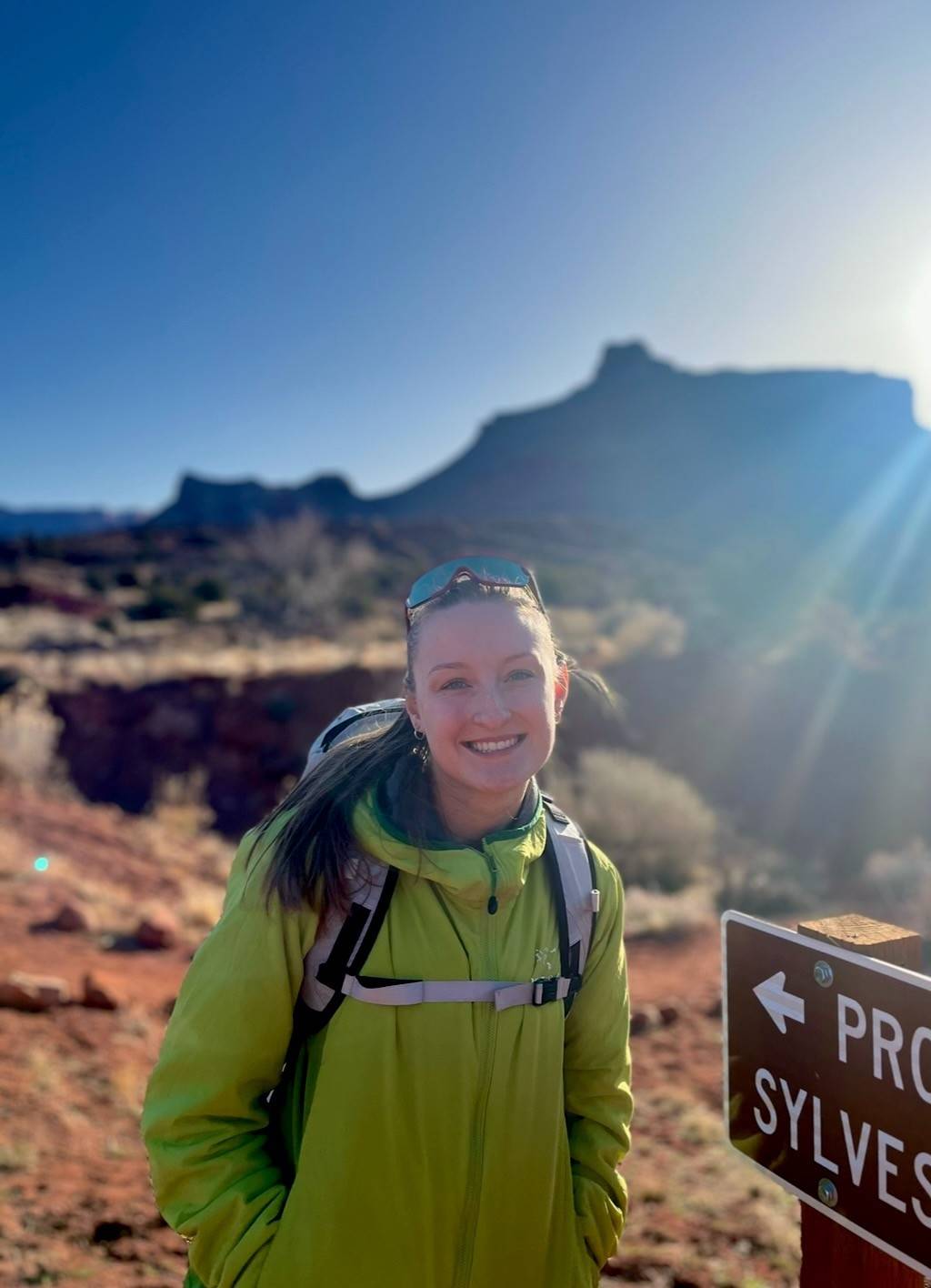 Emily Hagengruber hiking picture