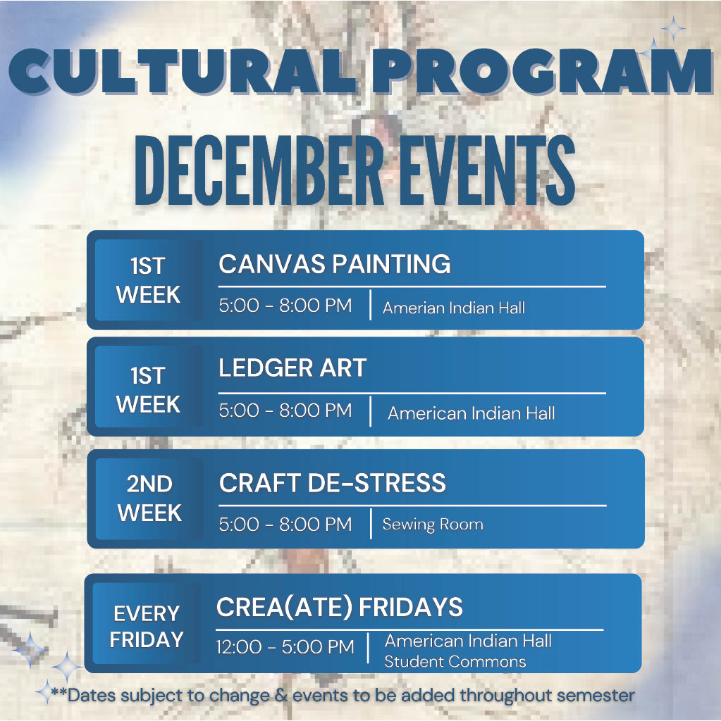 December Cultural Events