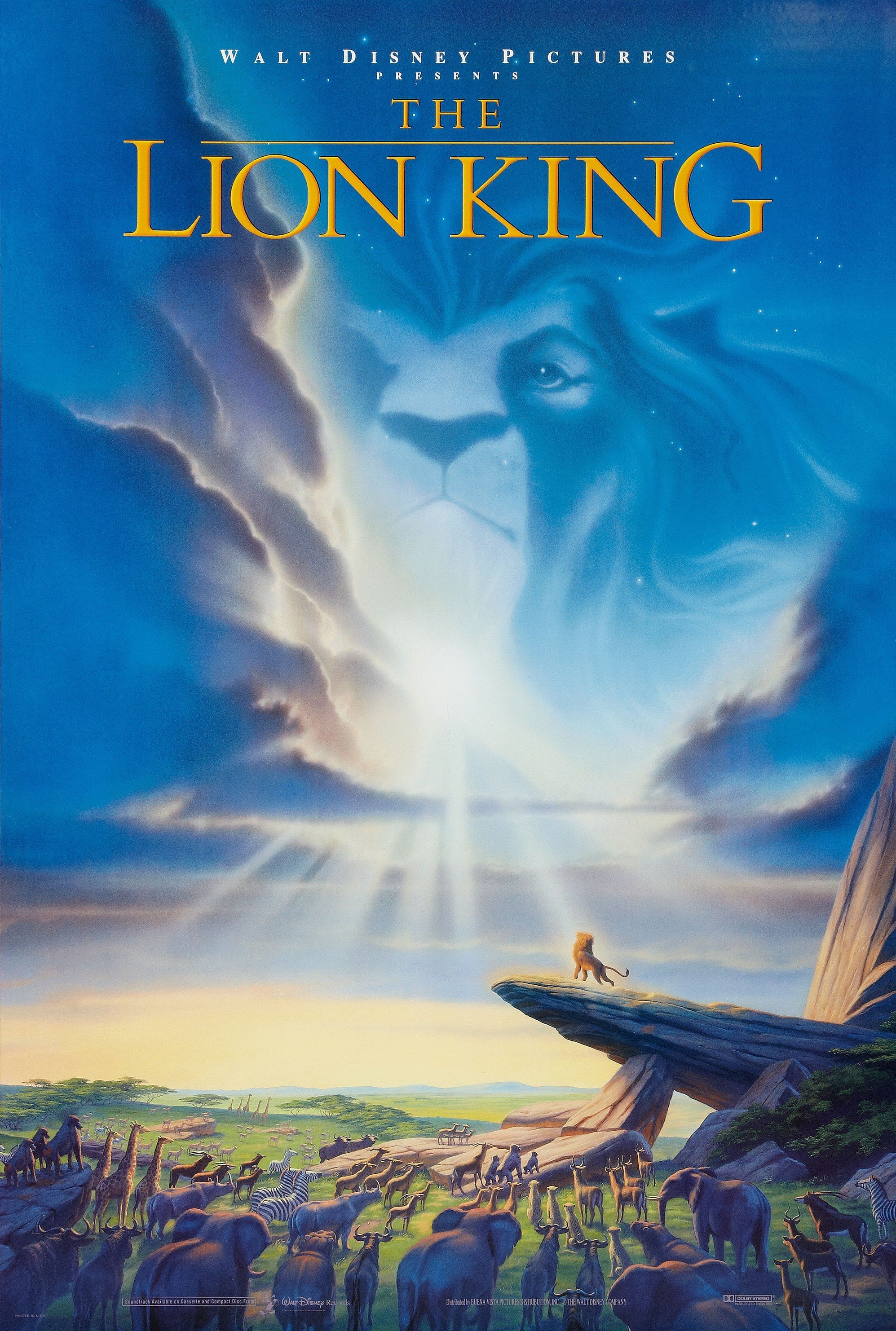 The Lion King (1994) movie poster 
