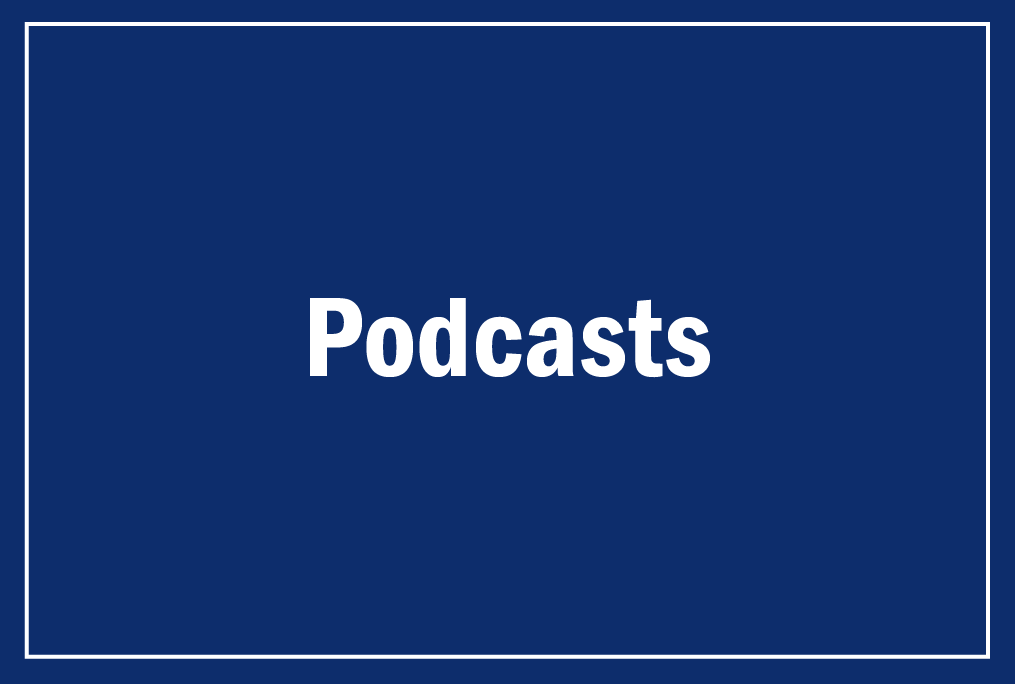 Podcast button