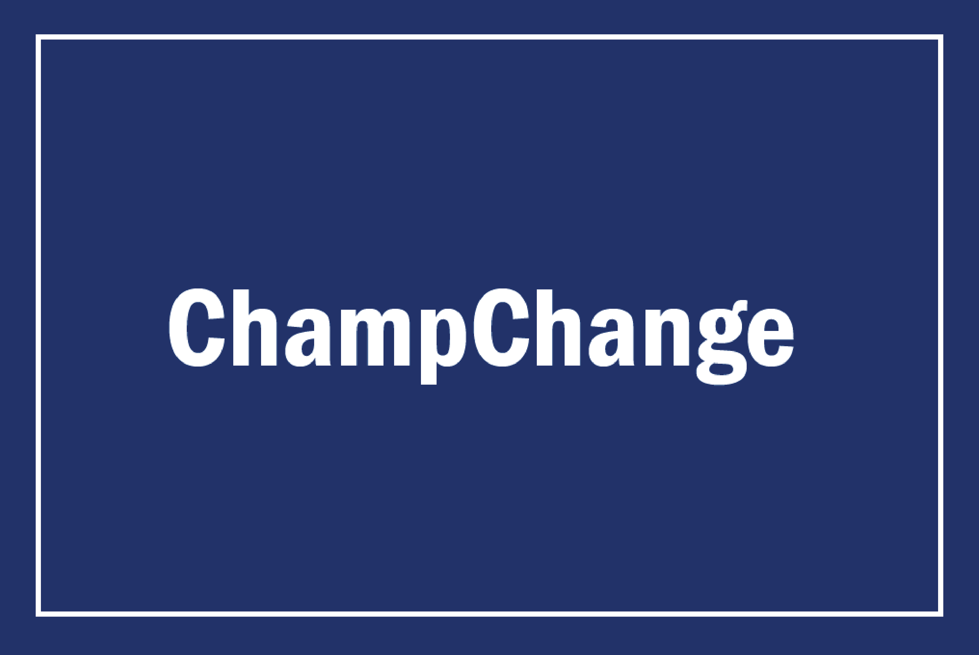 Morrill Champ Change