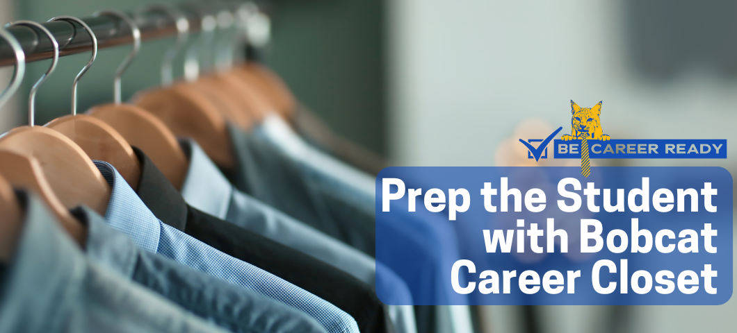 Bobcat career closet banner