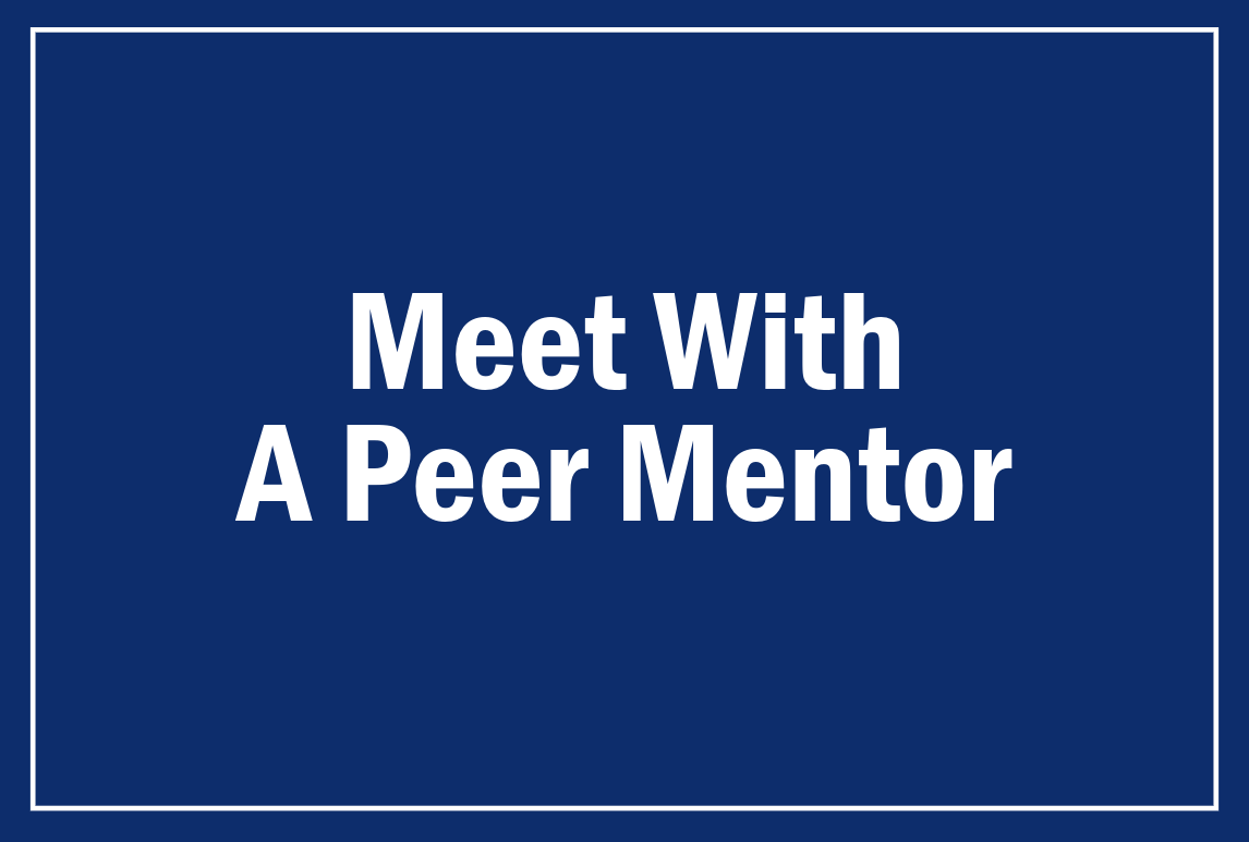 Meet the Peer Mentors