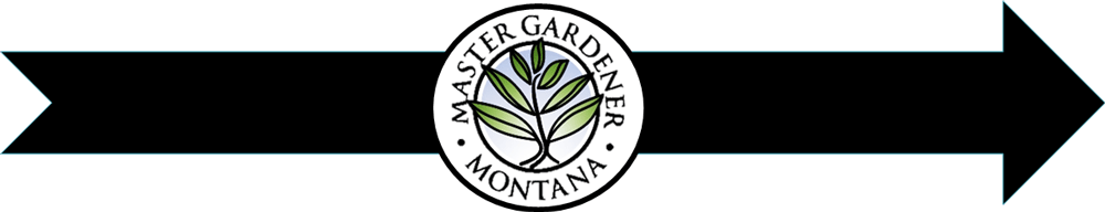 Montana Master Gardener Logo with Arrow