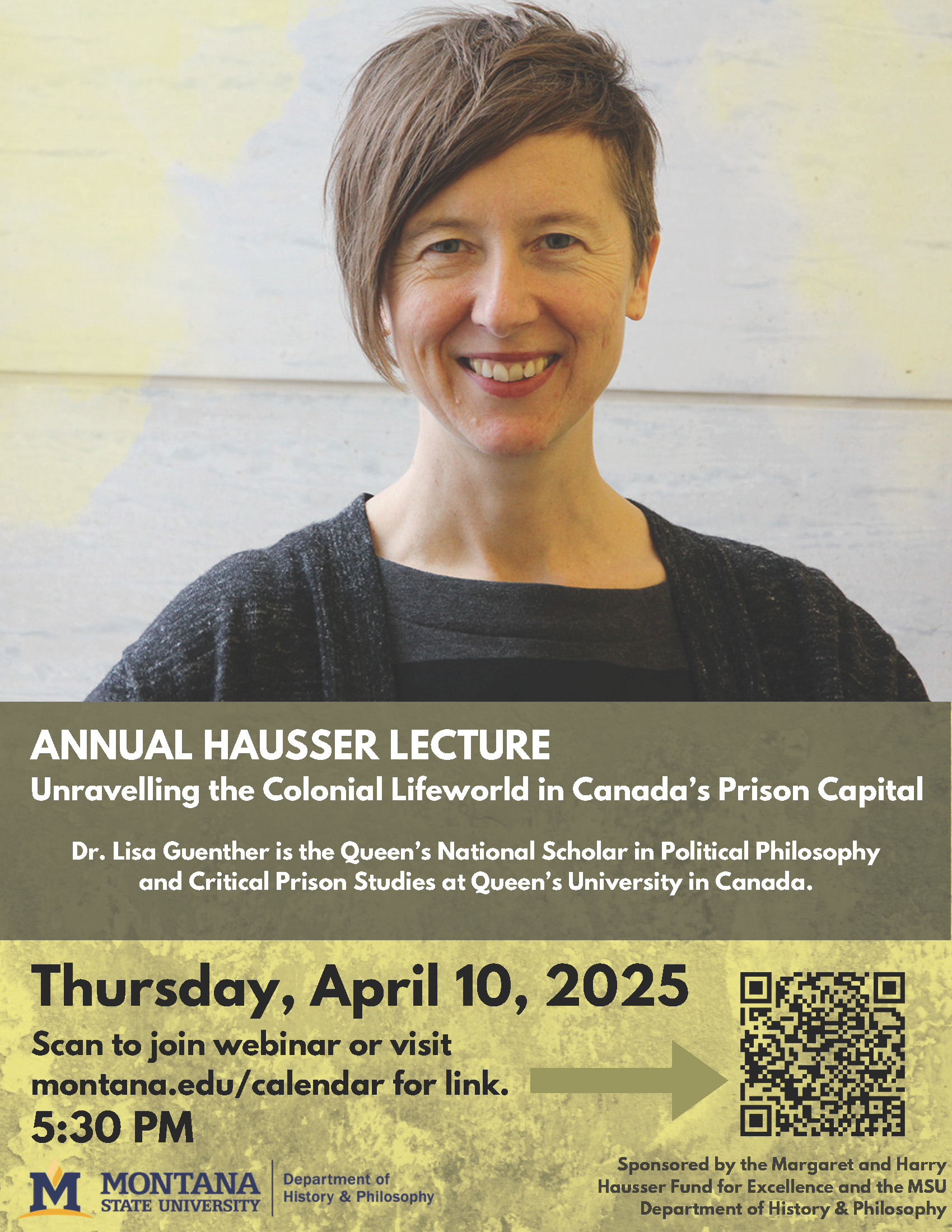 Hausser Lecture Poster