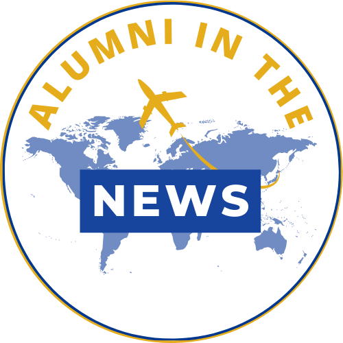 alumni in the news logo