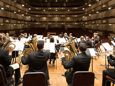 MSU Ensembles performing at the Kennedy Center