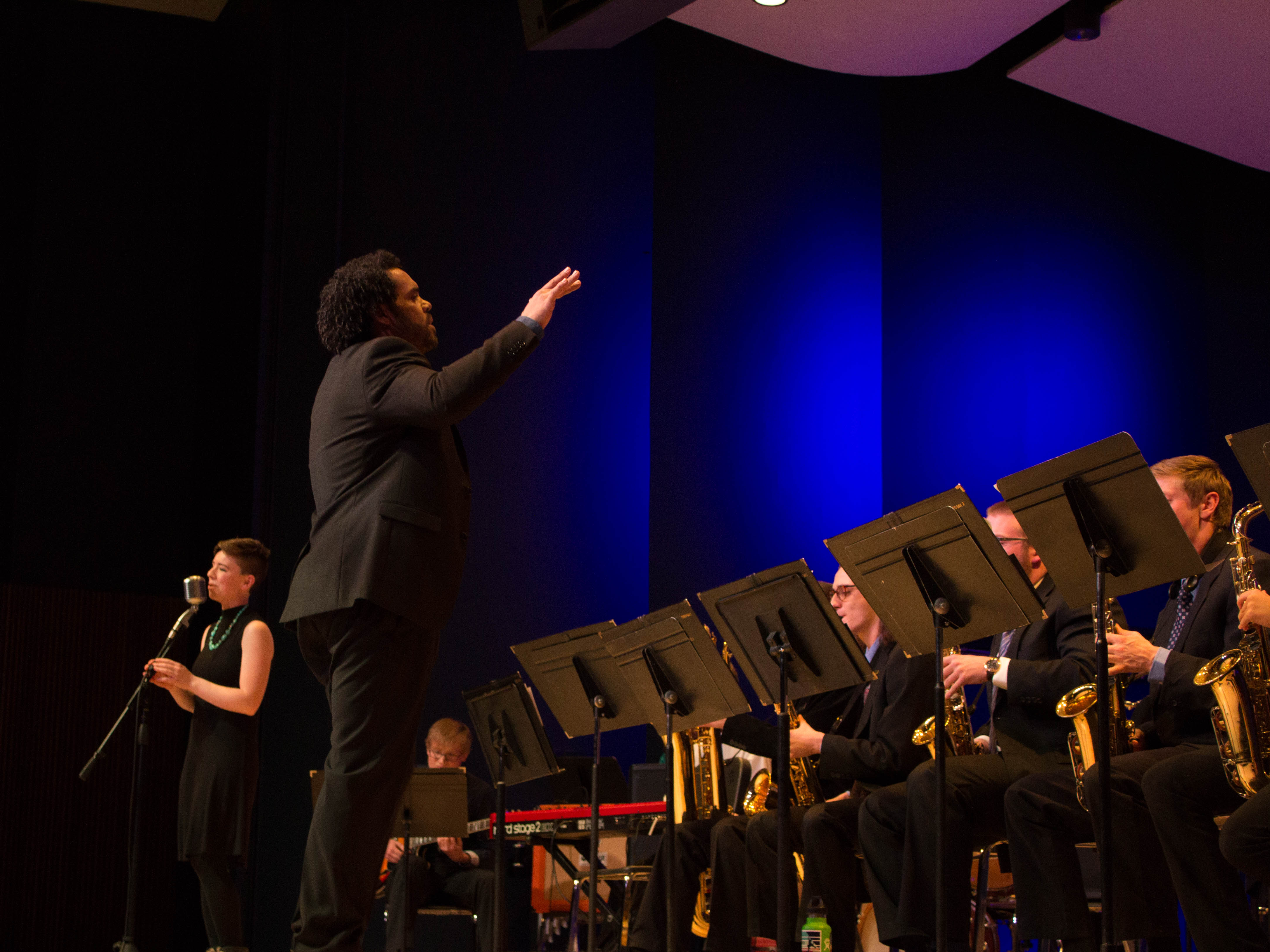 MSU Jazz Ensembles performing