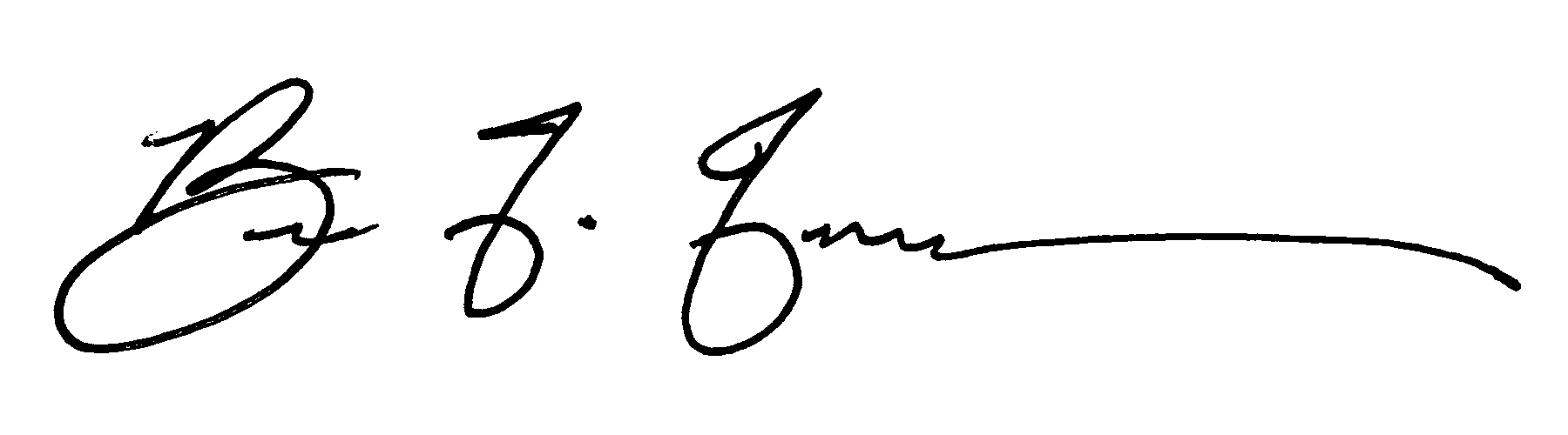 Signature of President Brock Tessman.