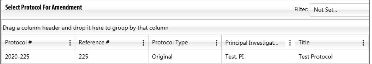 select protocol