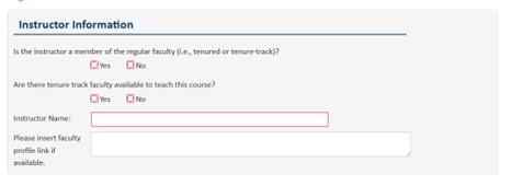 Instructor Info Courses