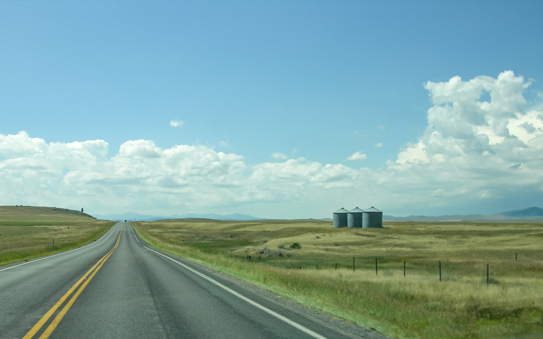 road and sky