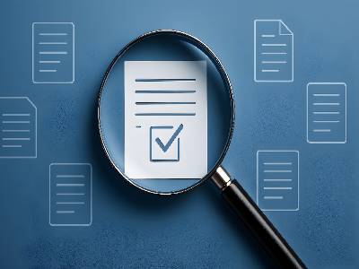 form with check mark