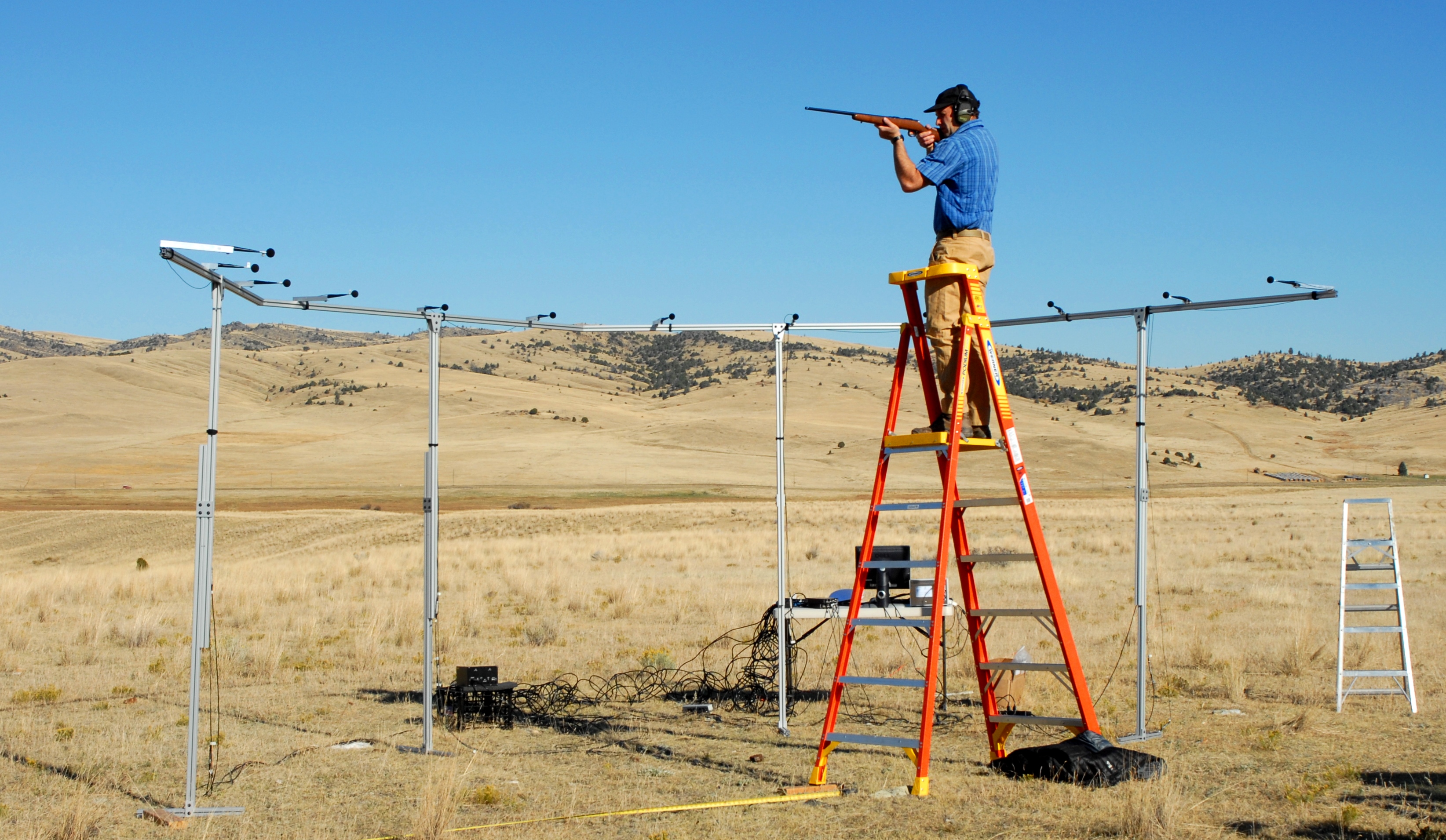 recording audio from a gunshot