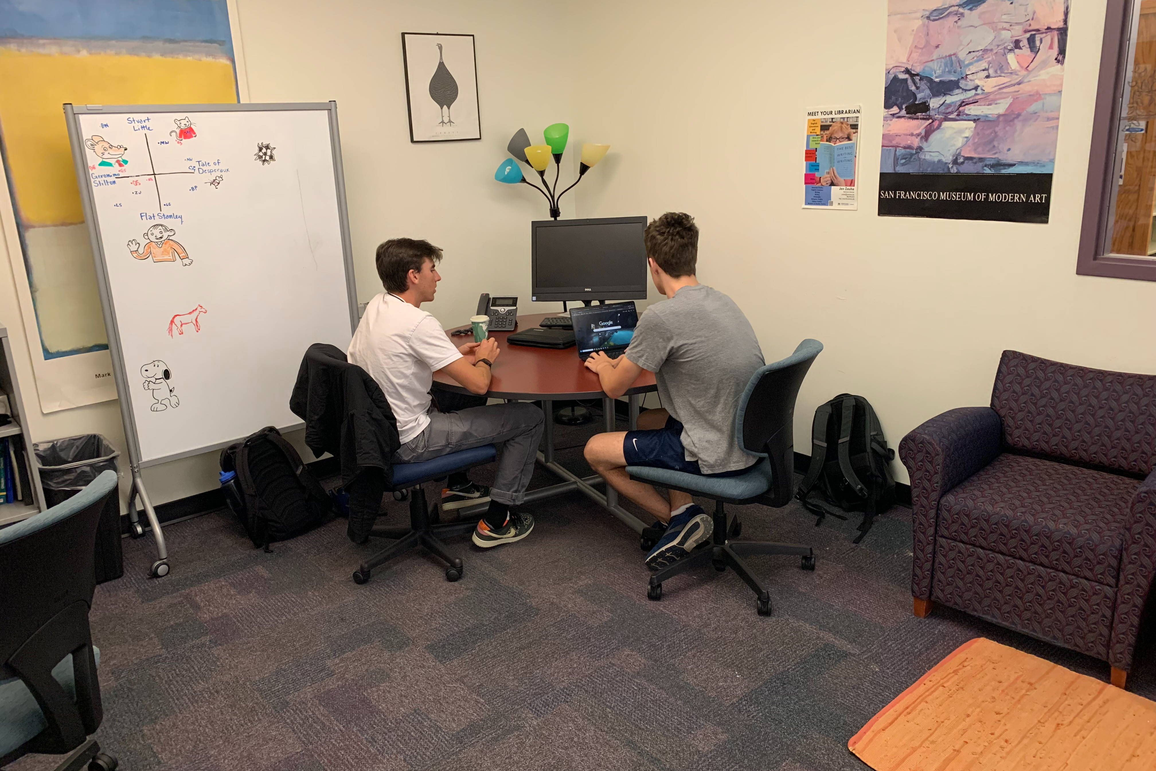 Inside Library Writing Center