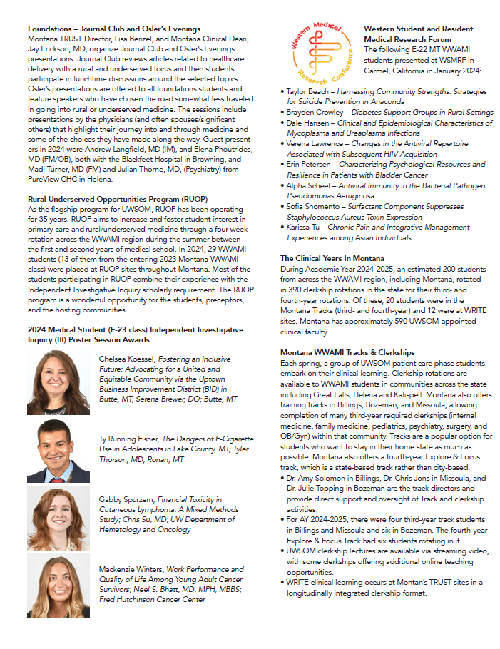 Newsletter Executive Summary 2025 Page 2